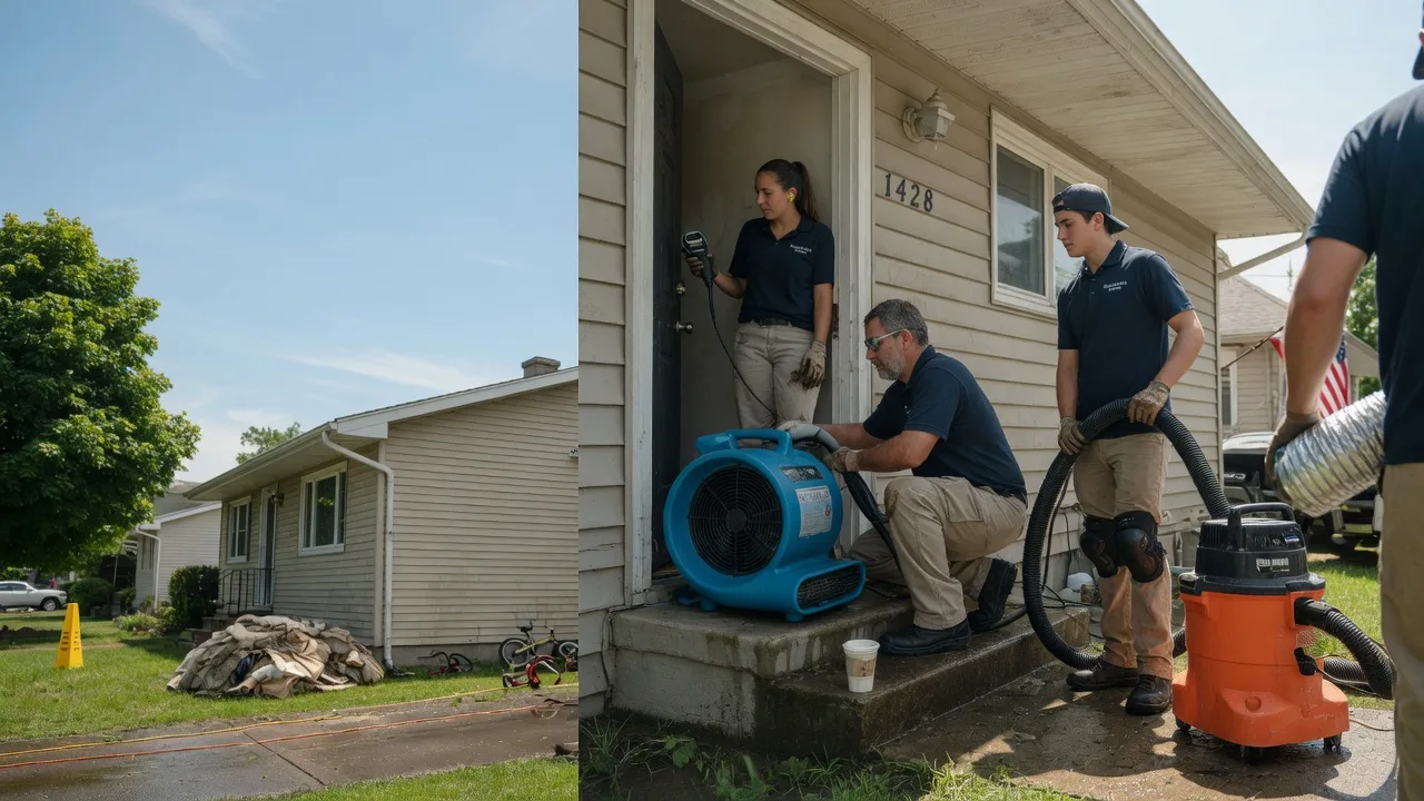 Water Damage Restoration in Sandston, VA near me